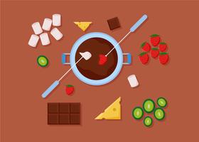 Free Fondue Chocolate Vectors