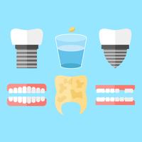 Free Unique False Teeth Vectors