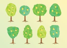 Free Peach Tree Vector