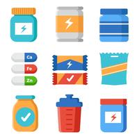 Free Sports Supplements Vector