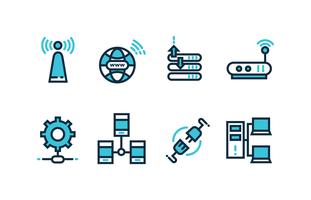 Network Icon Pack vector