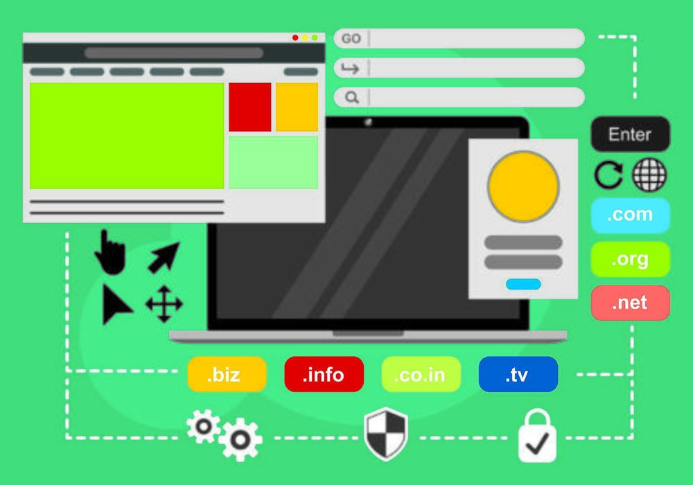 Domain Name Vector Art, Icons, and Graphics for Free Download