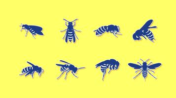 Hornets Sticker Free Vector