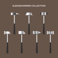 Sledgehammer Collection Set vector