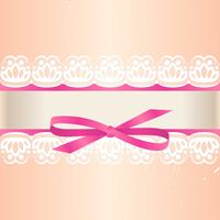 Garter Of Bride Template vector