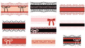 Free Garter Vectors