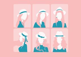 Headwear hats. Men and women elegant headwear, modern and retro caps,  stylish hats and caps, fashion accessories vector illustration icons set.  Cap and headdress, stylish headgear various 17120560 Vector Art at Vecteezy