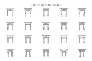 Free Shrine and Temple Vectors