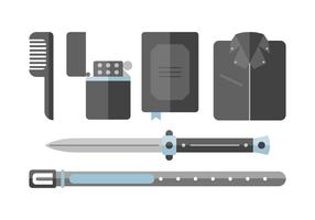 Free Greaser Accessories Vectors