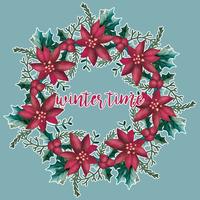 Vector Holiday Wreath