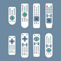 Colección TV Remote gratis vector