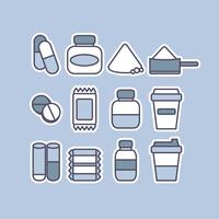 Vector Supplements Icons