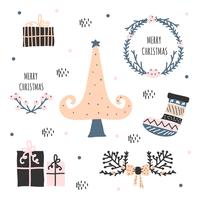 Hand Drawn Holidays Vector Set