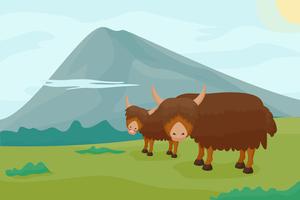 Free Iconic Yak Vector