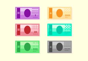 Sample Money Vector Set