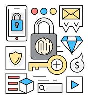 Free Security Icons vector