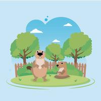 Free Gopher Illustration vector