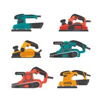 Pneumatic Tools Colorful Vector Collection 