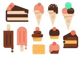 Free Pastry Elements Vector
