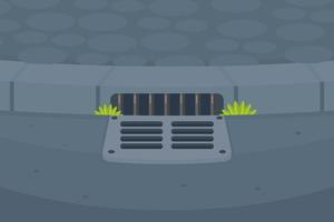 Gutter Illustration vector