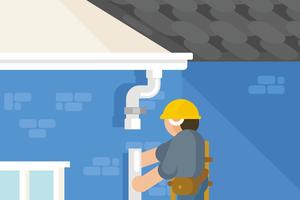 Gutter Illustration vector