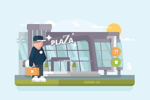 Shopping Center Illustration vector