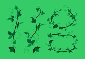 Poison Ivy Trendils Vector Gratis