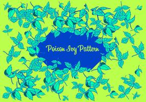 Poison Ivy Pattern Free Vector