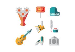 Theater Icons vector