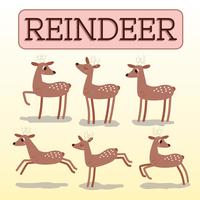 Reindeer Vector