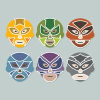 Colección Vector Mexican Wrestlers