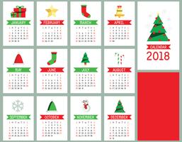 Calendario vector