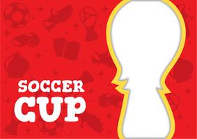 World Cup Background Template vector