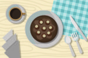 Free Buckeye Cake Illustration vector