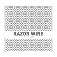 Razor Wire Illustration vector