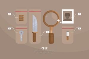 Clue Illustration vector