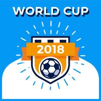 Copa del mundo 2018 vector