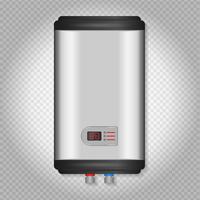 Electric Water Heater Vector Illustration