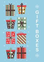 Gift Boxes Vector 