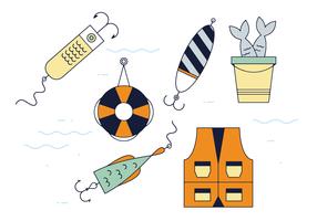 Free Fishing Tackle Vector