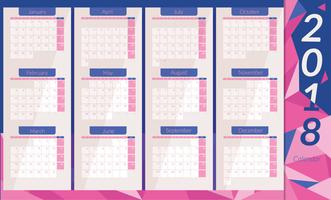 Printable Calendar Vector