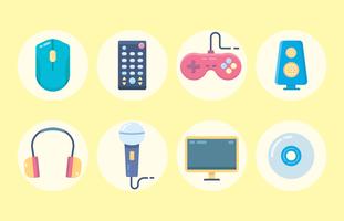 conjunto de iconos de gadgets tecnológicos modernos 2230024 Vector en  Vecteezy