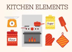 Kitchen Elements Vector