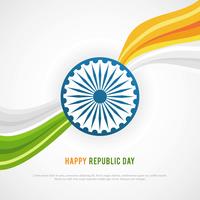 Happy Republic Day Background vector