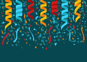 Conffetti Party Background vector