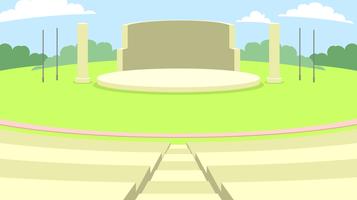 Outdoor Amphitheater Free Vector