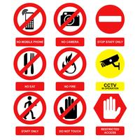 Warning Sign Vector