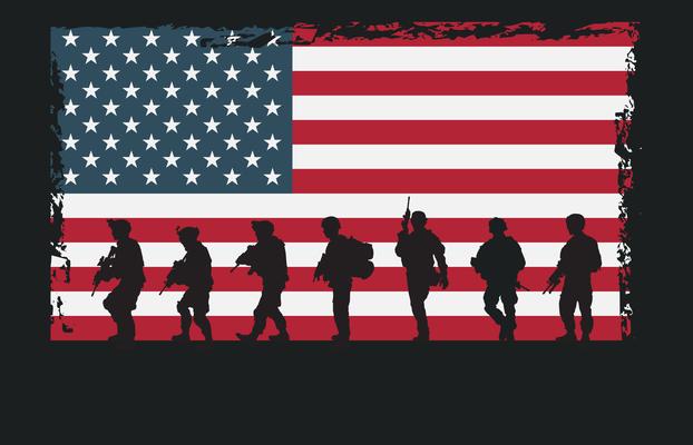 U.s Army Navy Seal Silhouettes