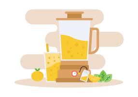 Iconic Smoothie  Ingredients Vectors