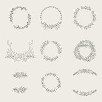 Download Flower Garland Vector Art Icons And Graphics For Free Download